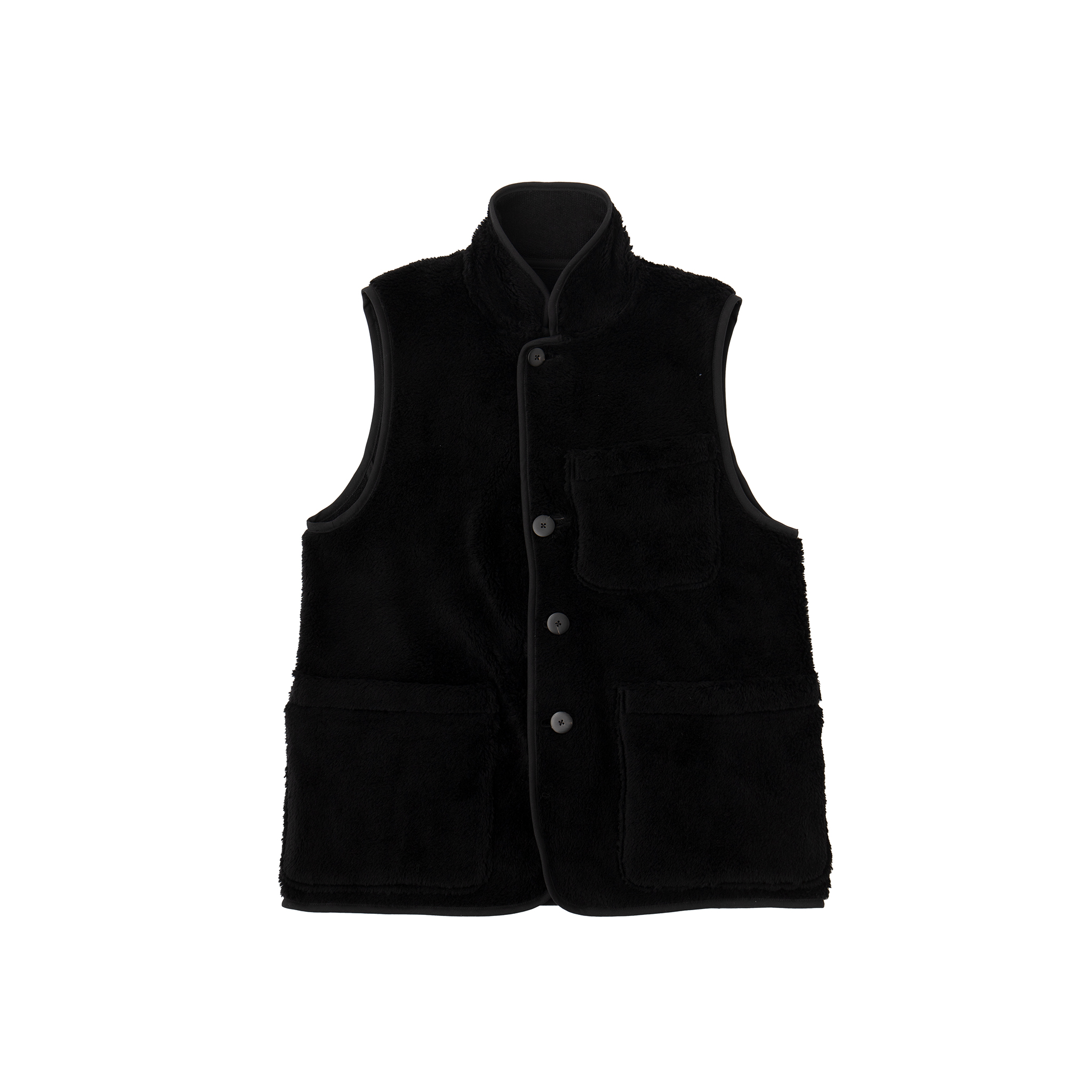 VISVIM SPORT / VS GILET BOA (SUPERFINE) (Black)